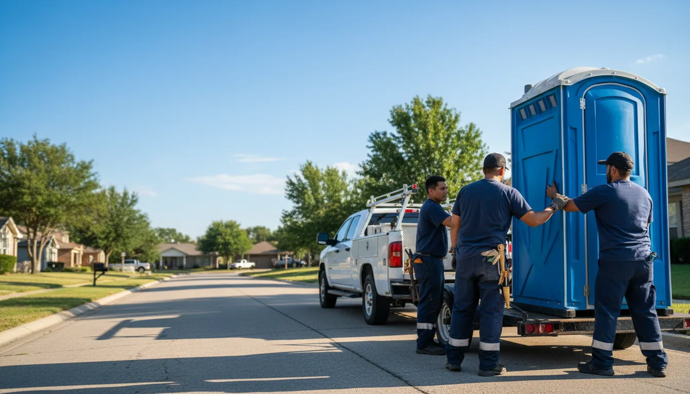 Portable Toilet Rental in Nelson, MO near me